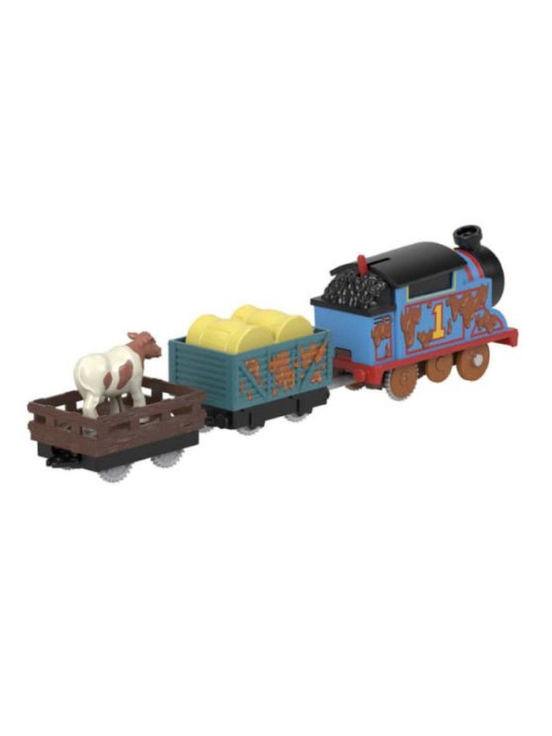 Thomas & Friends Muddy Farm Thomas Motorized Train Engine (No Color- Image 2)