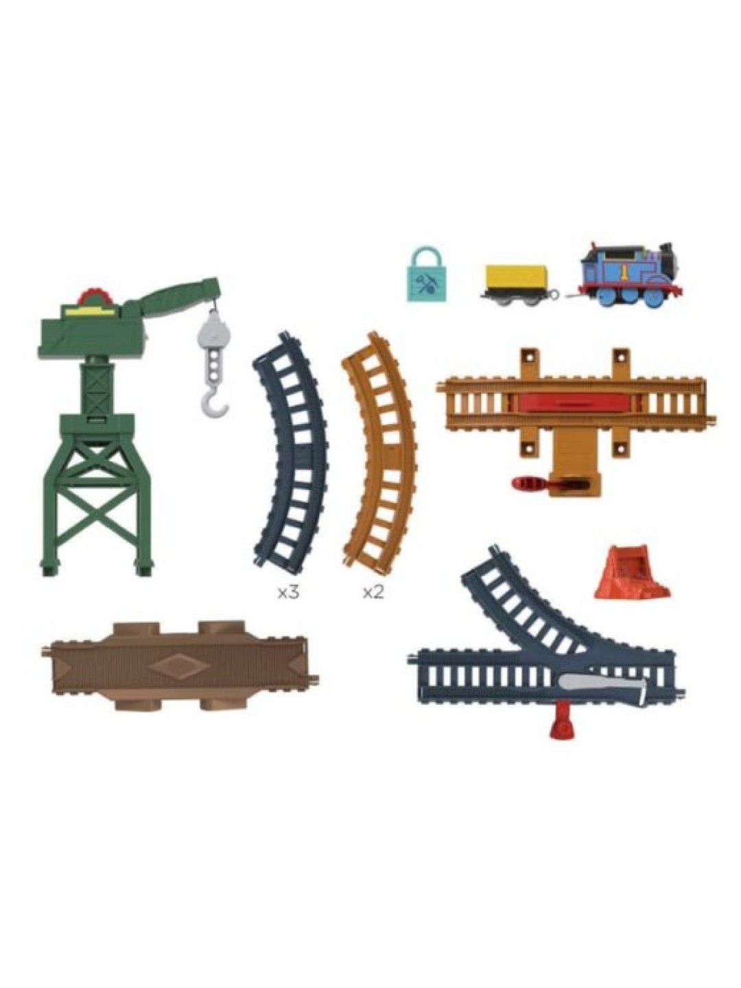 Thomas & Friends Fisher-Price Cranky the Crane Cargo Drop (No Color- Image 2)
