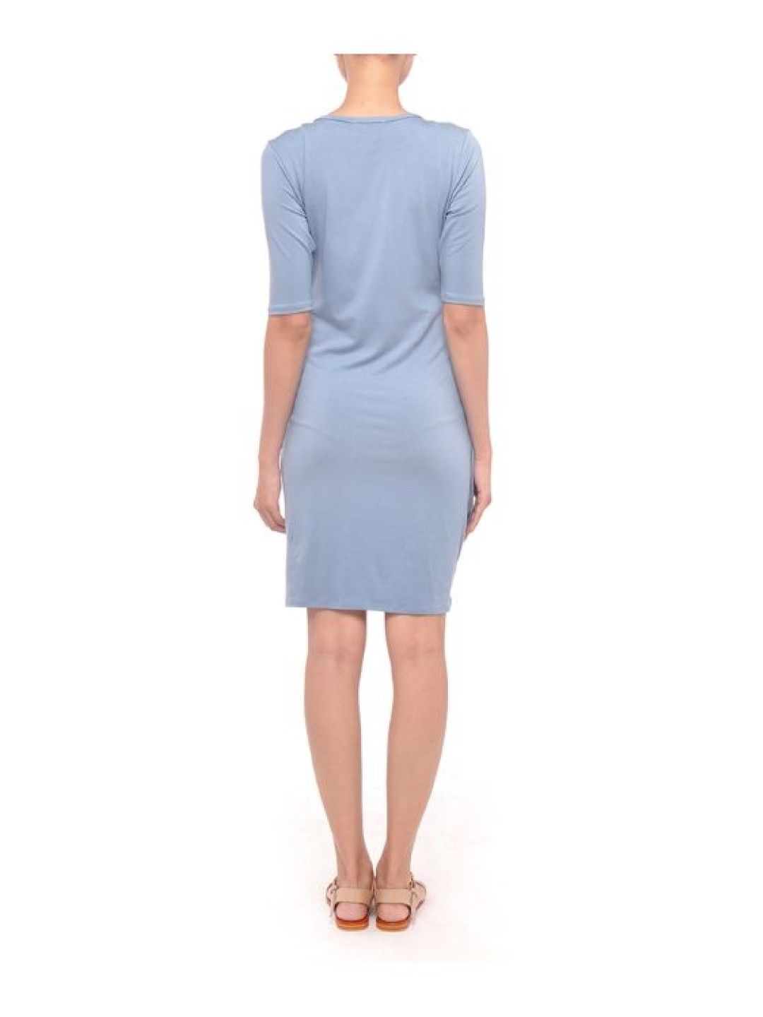 Elin Alba Nursing Dress (Soft Gray- Image 2)