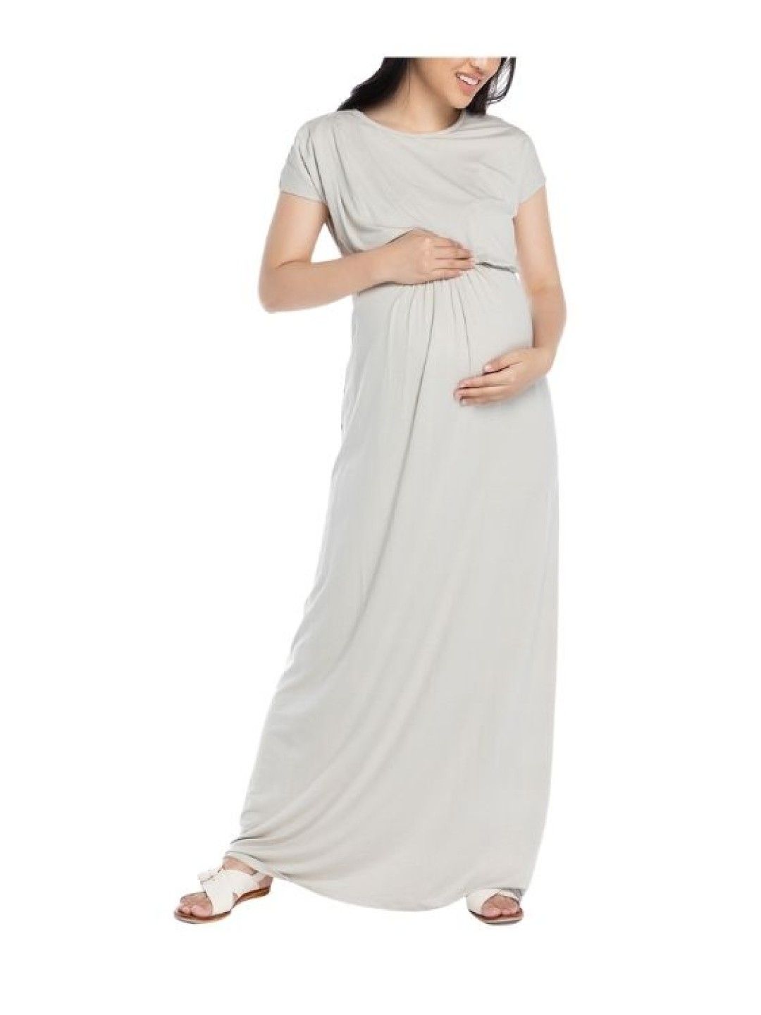 Elin Kimberly Maxi Dress (Nude- Image 2)