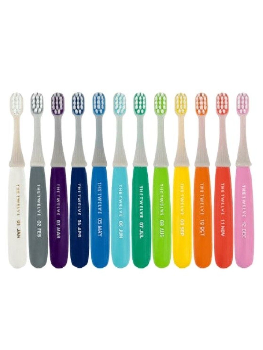 The Twelve Toddler Toothbrush (1-3 years old) - 12pcs.