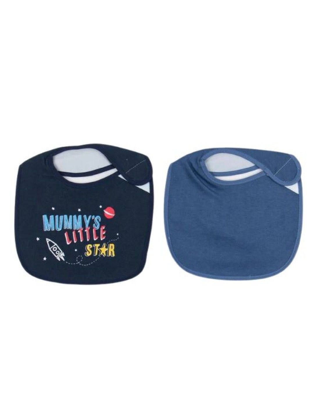 Mother's Choice 2 Pack Super Cotton Bib for Boys (Mummy's Little Star- Image 2)