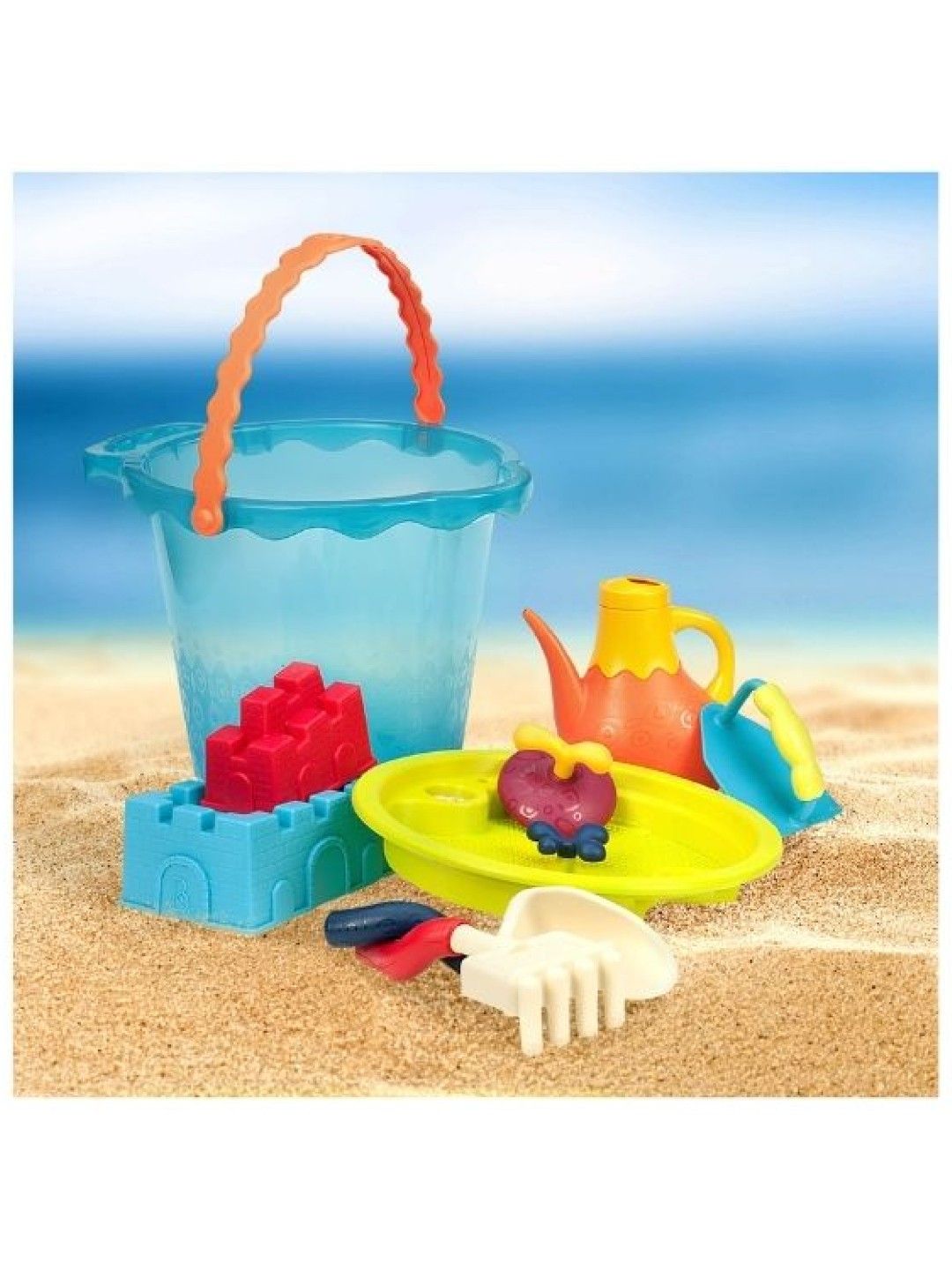 B.Toys B. Large Bucket Set (Sea) (No Color- Image 2)