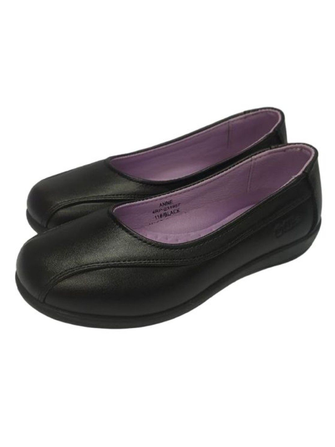 Ollie Anne School Shoes (Black- Image 2)