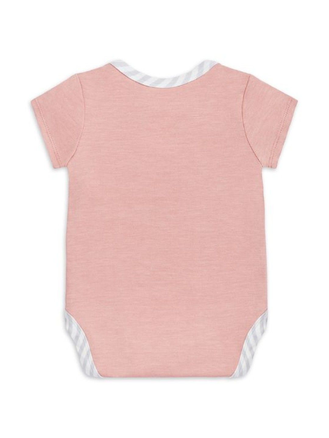 Love To Dream Ecovero Shortsleeve Bodysuit (Rose- Image 2)