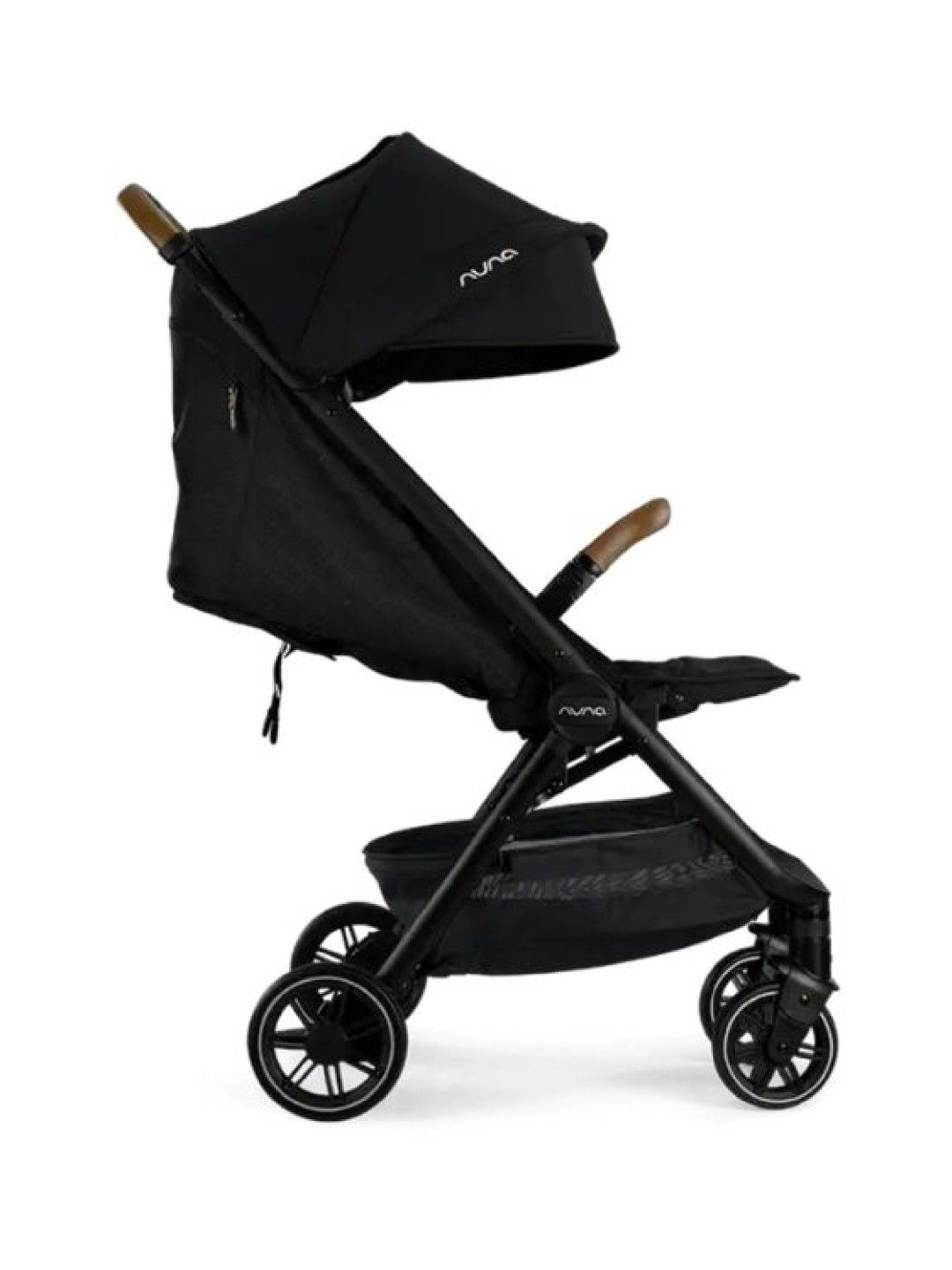 Nuna Trvl Stroller w/  Rain Cover and Clothe Bag (Caviar- Image 2)