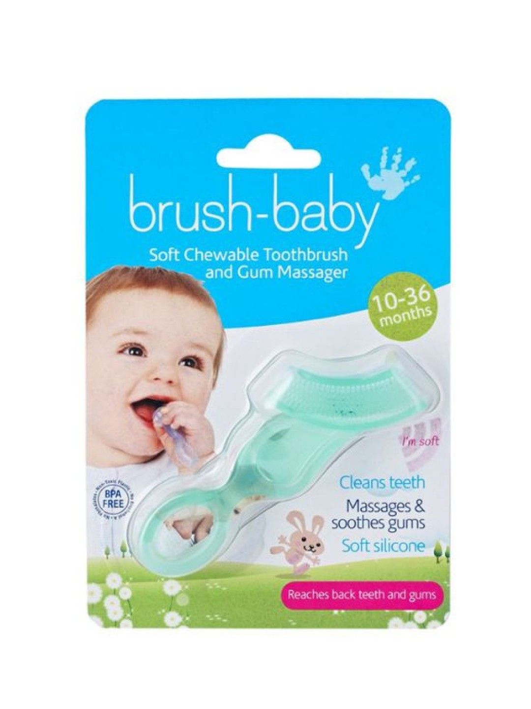 Brush-baby Chewable Toothbrush (No Color- Image 2)