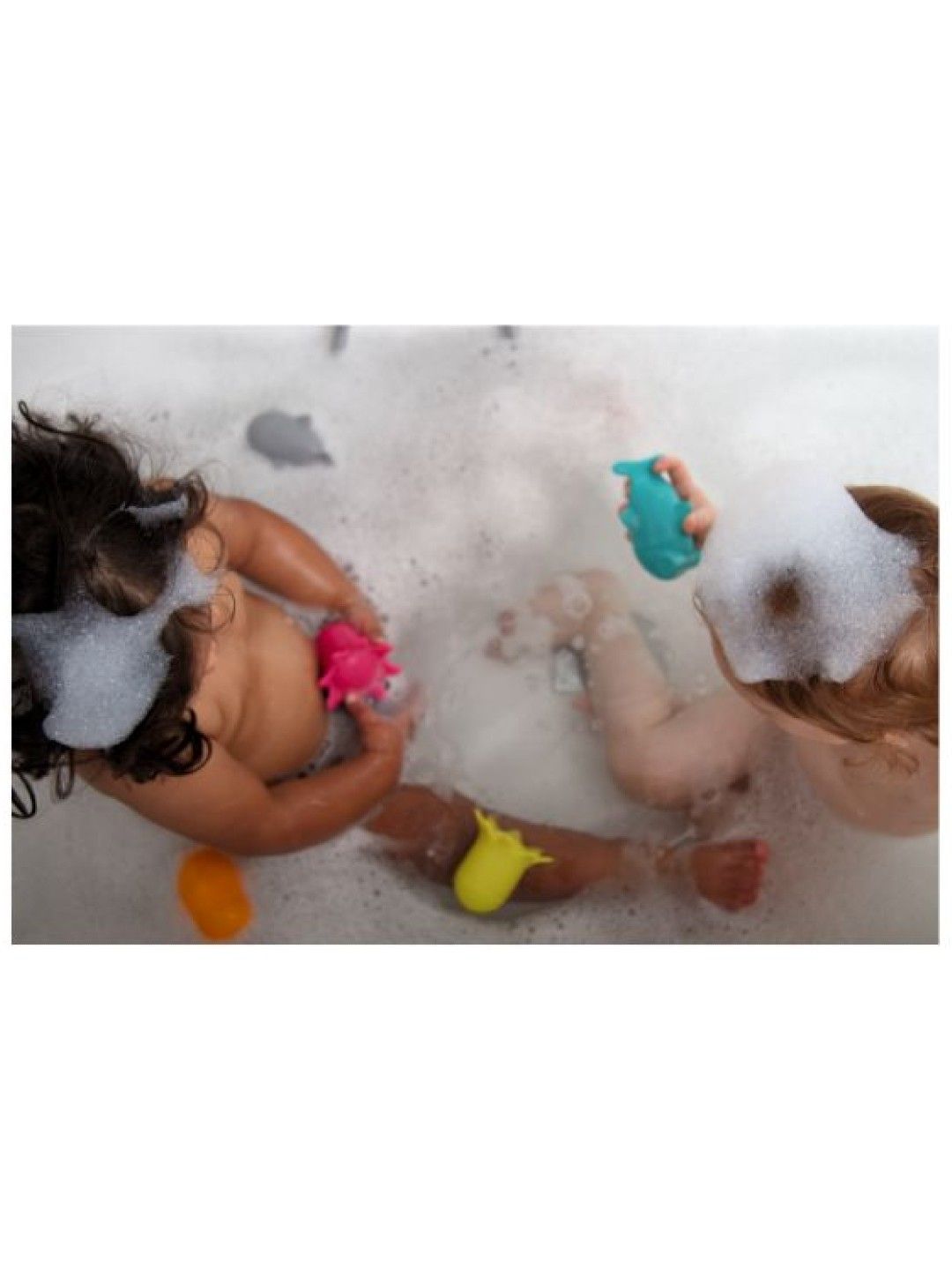 bbluv Büddies: Silicone Mix-and-Match Bath Toys (No Color- Image 2)