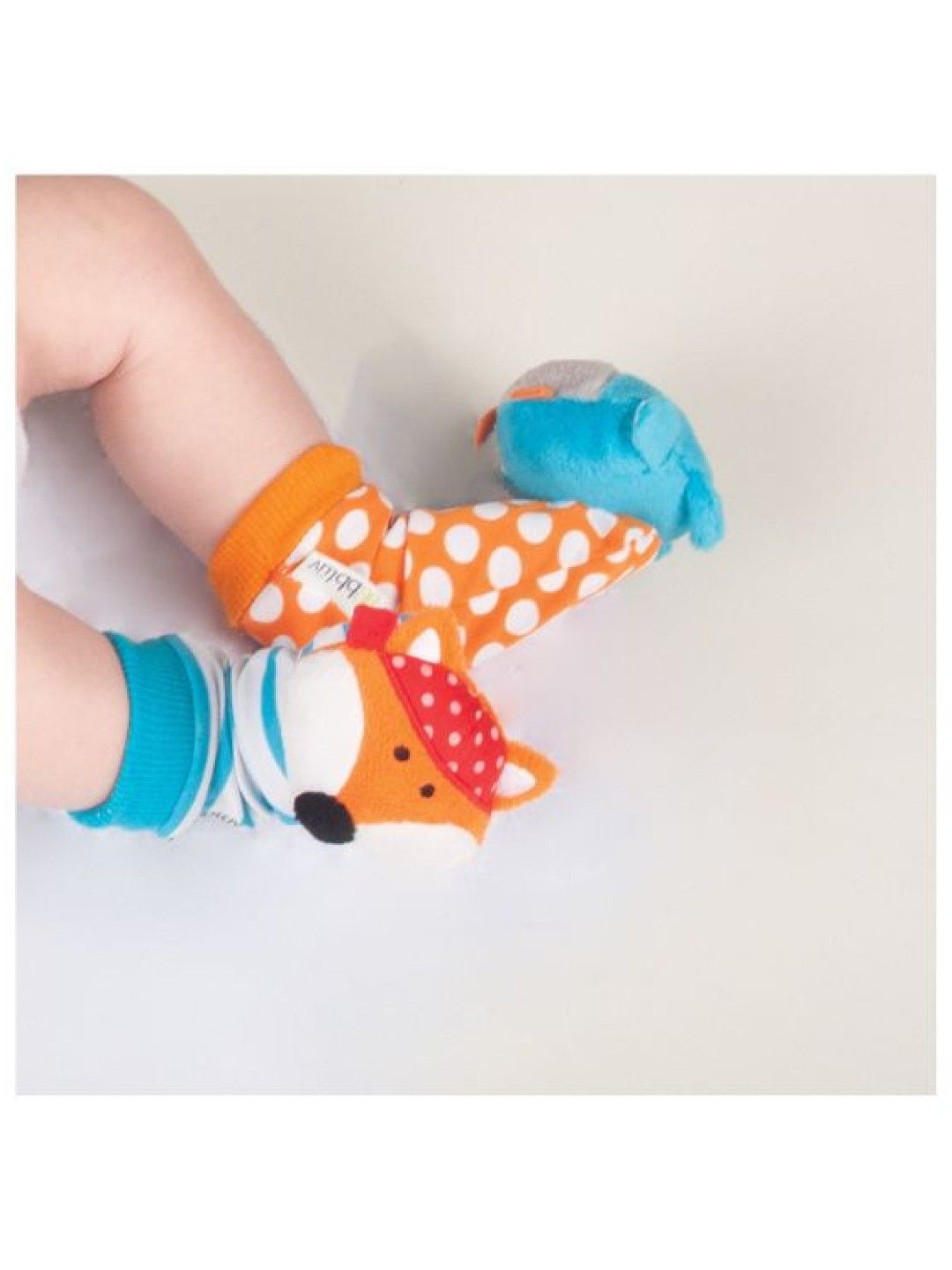 bbluv Düo: Foot Finders Baby Socks (Owl & Fox) (No Color- Image 2)