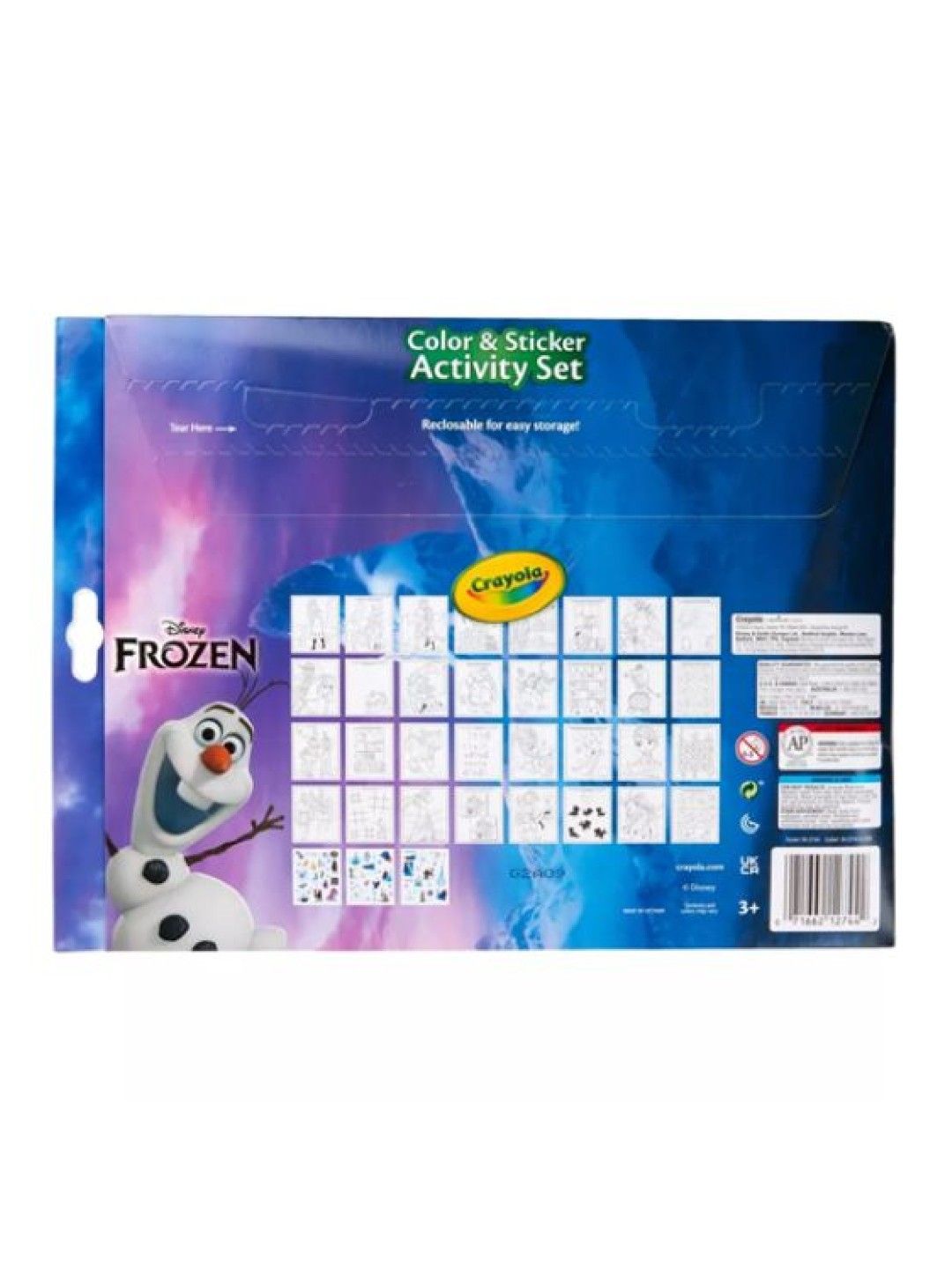 Crayola Color & Sticker Activity Set - Frozen (No Color- Image 2)