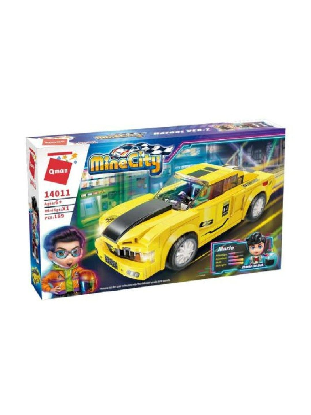 Qman Blocks Mine City Hornet Ver-7 (No Color- Image 2)