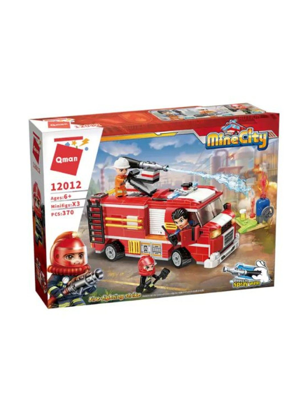 Qman Fire Rescue - Fighting Strike (No Color- Image 2)