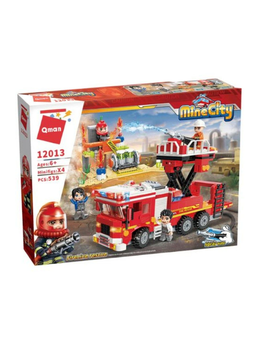 Qman Fire Line Rescue (No Color- Image 2)
