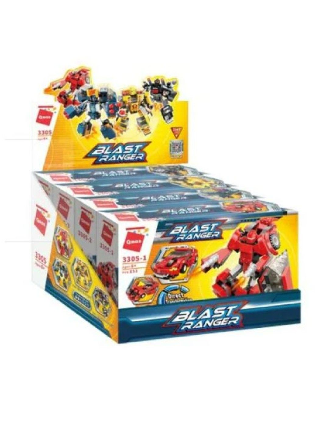 Qman Blast Ranger 4 Asst  (Random Selection) (No Color- Image 2)