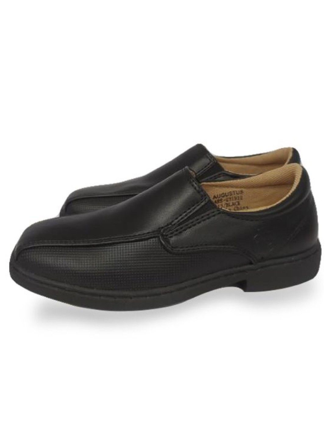 Ollie Augustus School Shoes (Black- Image 2)