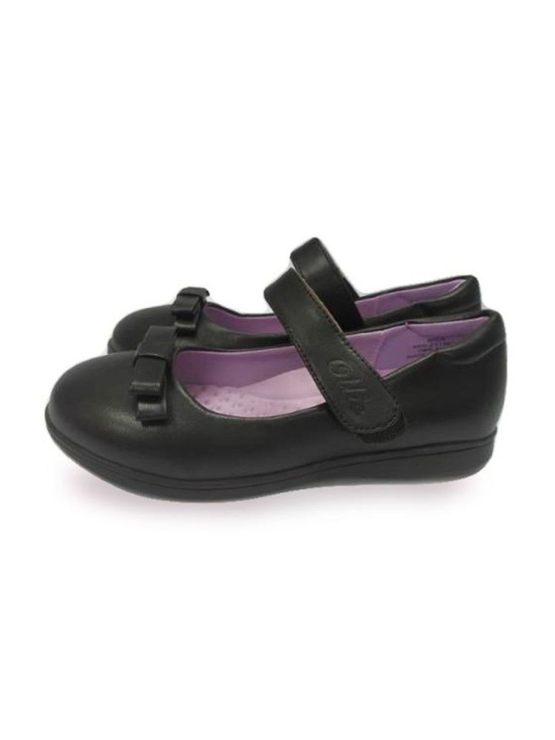 Ollie Bria School Shoes (Black- Image 2)