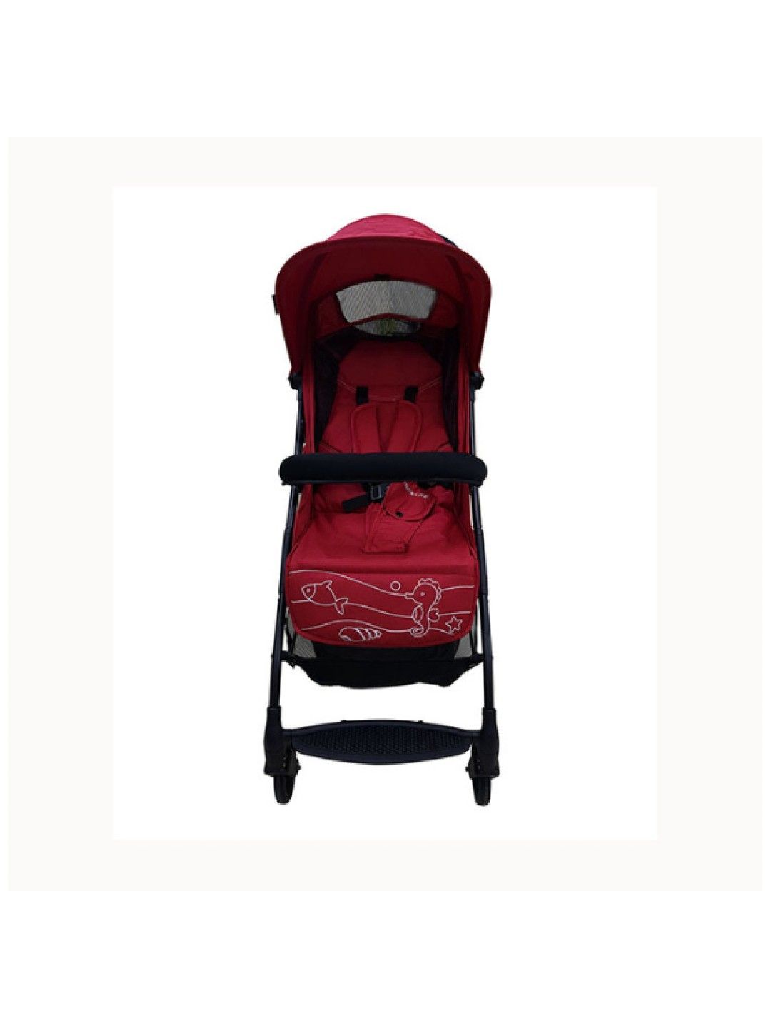 Apruva Trax Lite Portable Stroller (Red- Image 2)