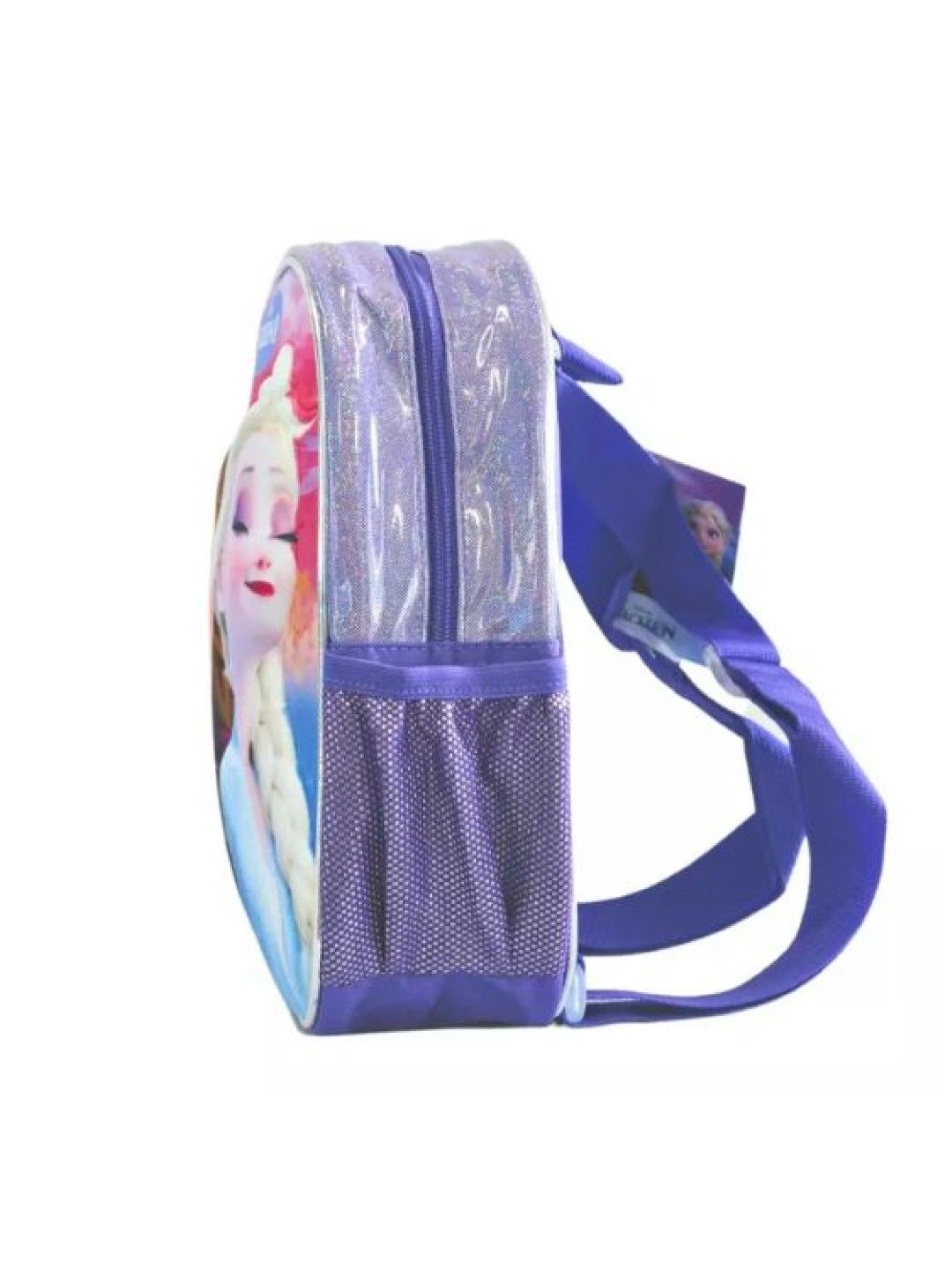 Disney Frozen 3D Elsa and Anna 10inch School Backpack (Purple- Image 2)