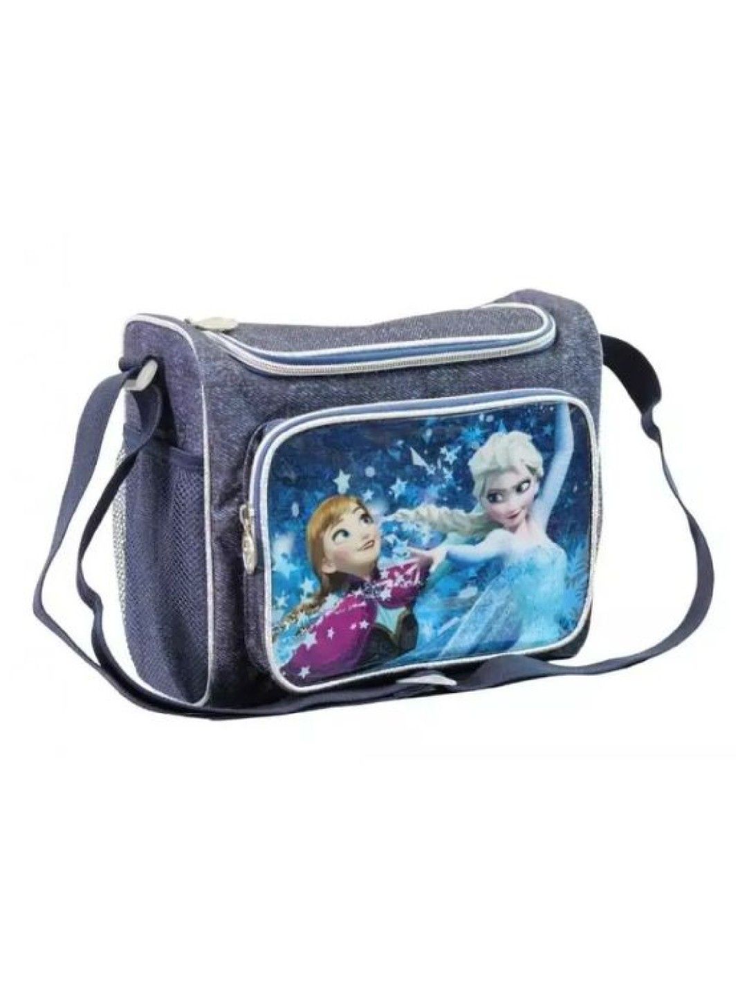 Disney Frozen Elsa and Anna Insulated School Shoulder Bag (Blue- Image 2)