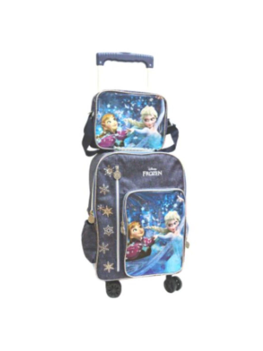 Disney Frozen 16inch School Trolley Set (Blue- Image 2)