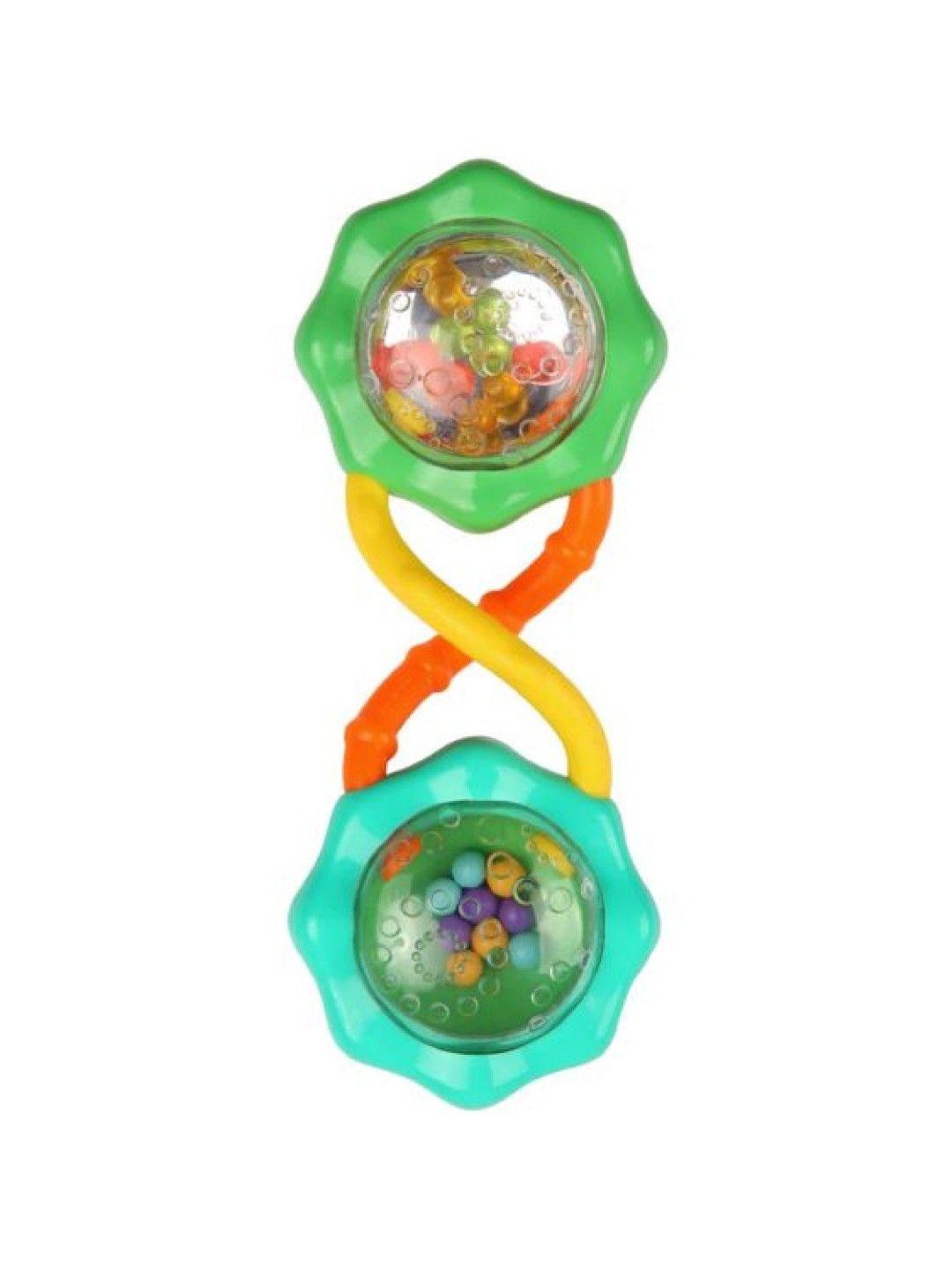 Bright Starts Shake & Spin 2pcs Rattle & Teether Set (No Color- Image 2)