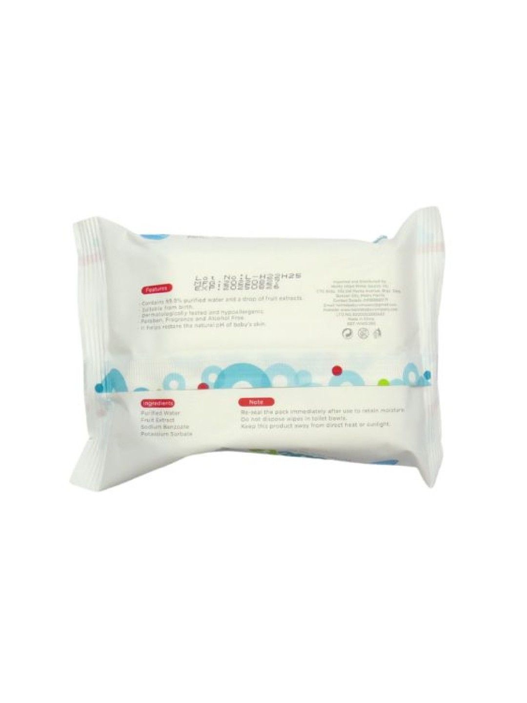 Bebeta Wet Wipes Pure Water (32s) (No Color- Image 2)