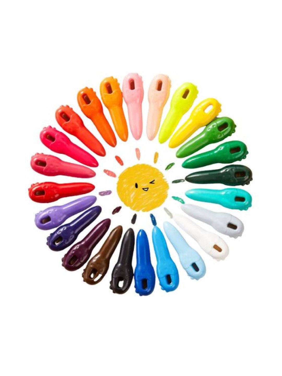 Jar Melo Key Crayons by Toteeandco (24colors) (No Color- Image 2)