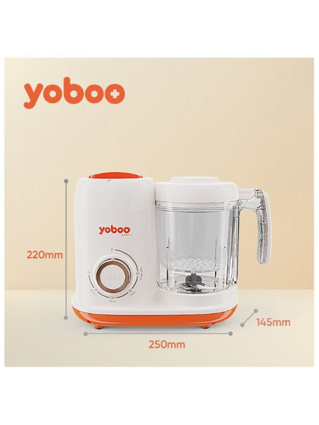 Yoboo Multifunctional Baby Food Processor (No Color- Image 2)