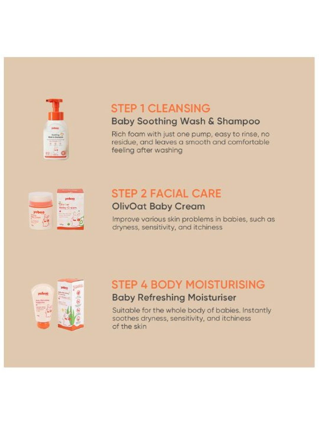 Yoboo Baby Skincare Gift Set (No Color- Image 2)