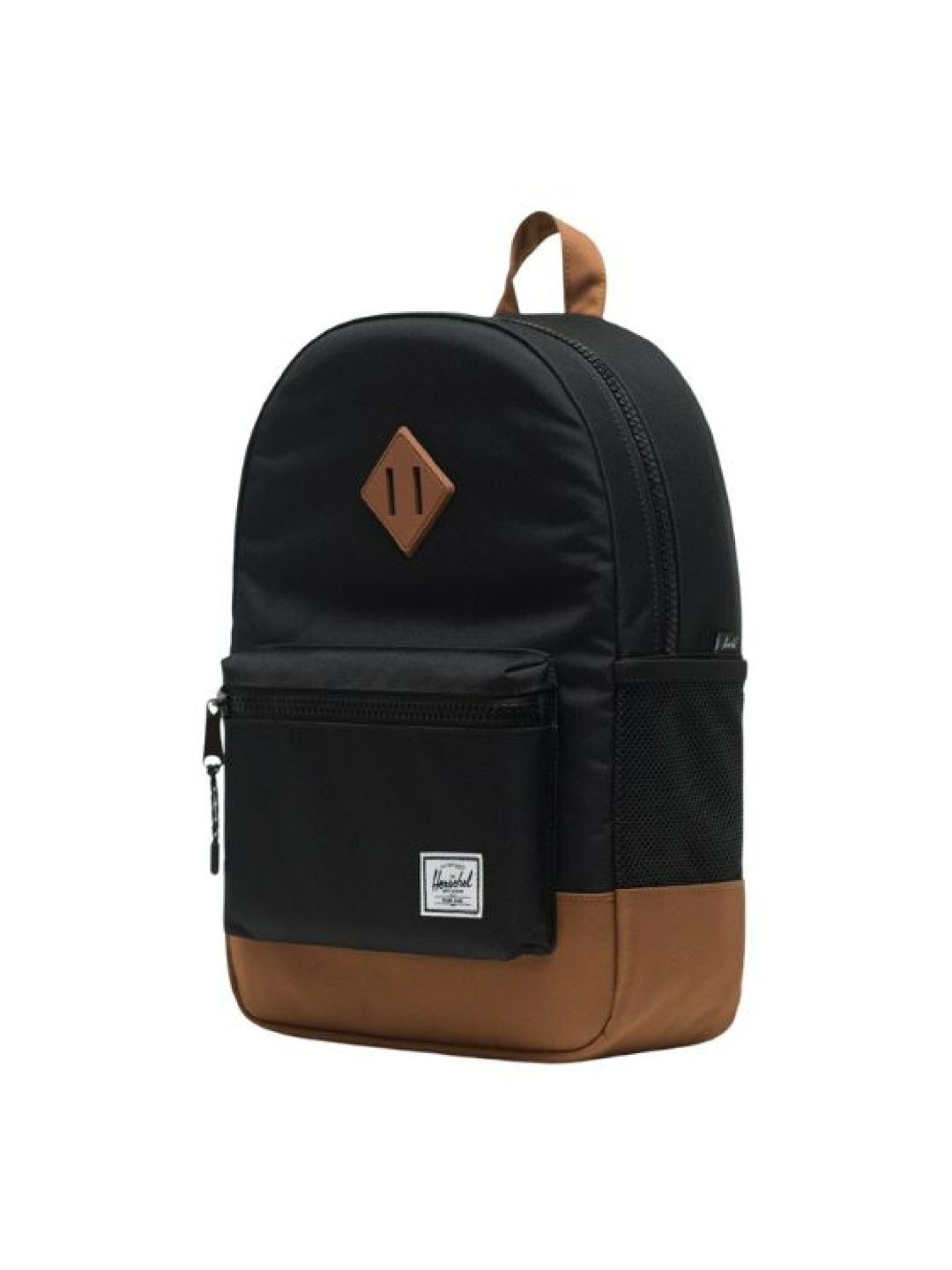 Herschel Heritage Youth (Black and Saddle Brown- Image 2)