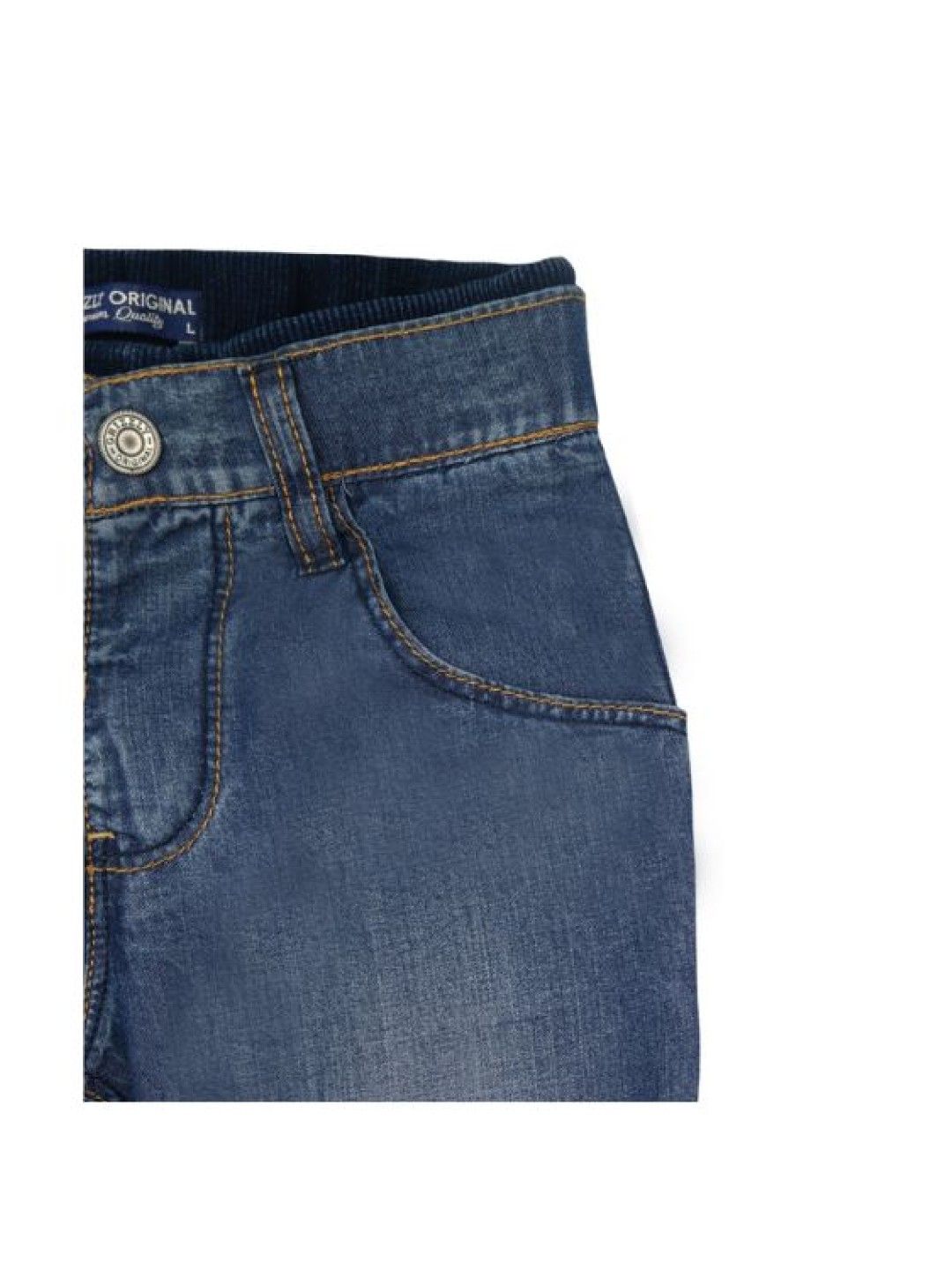 Grizzly Boys Denim Jogger Pants (Chambray- Image 3)