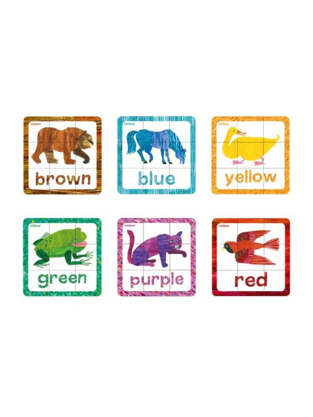 MiDeer Eric Carle Puzzle Squares (No Color- Image 2)