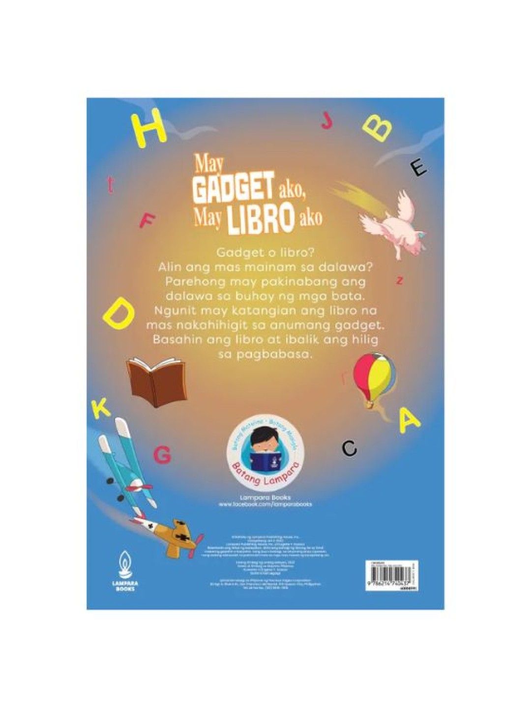 Lampara May Gadget Ako, May Libro Ako (Big Book) (No Color- Image 2)