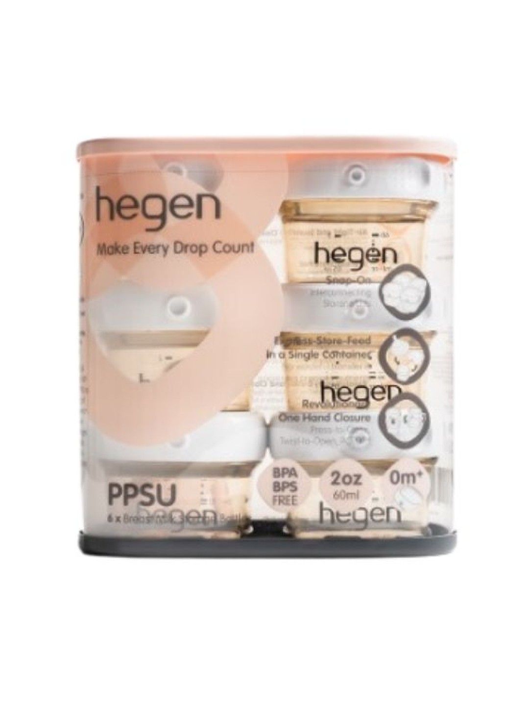 Hegen Breast Milk Storage (2oz) (No Color- Image 2)