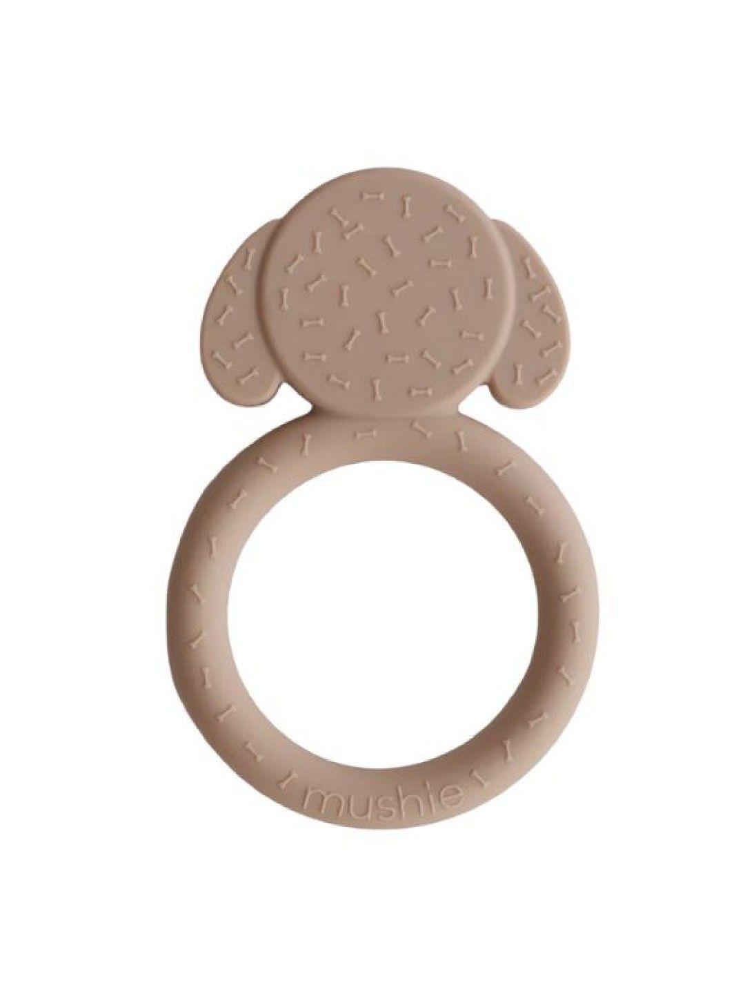 Mushie Dog Teether (Natural- Image 2)
