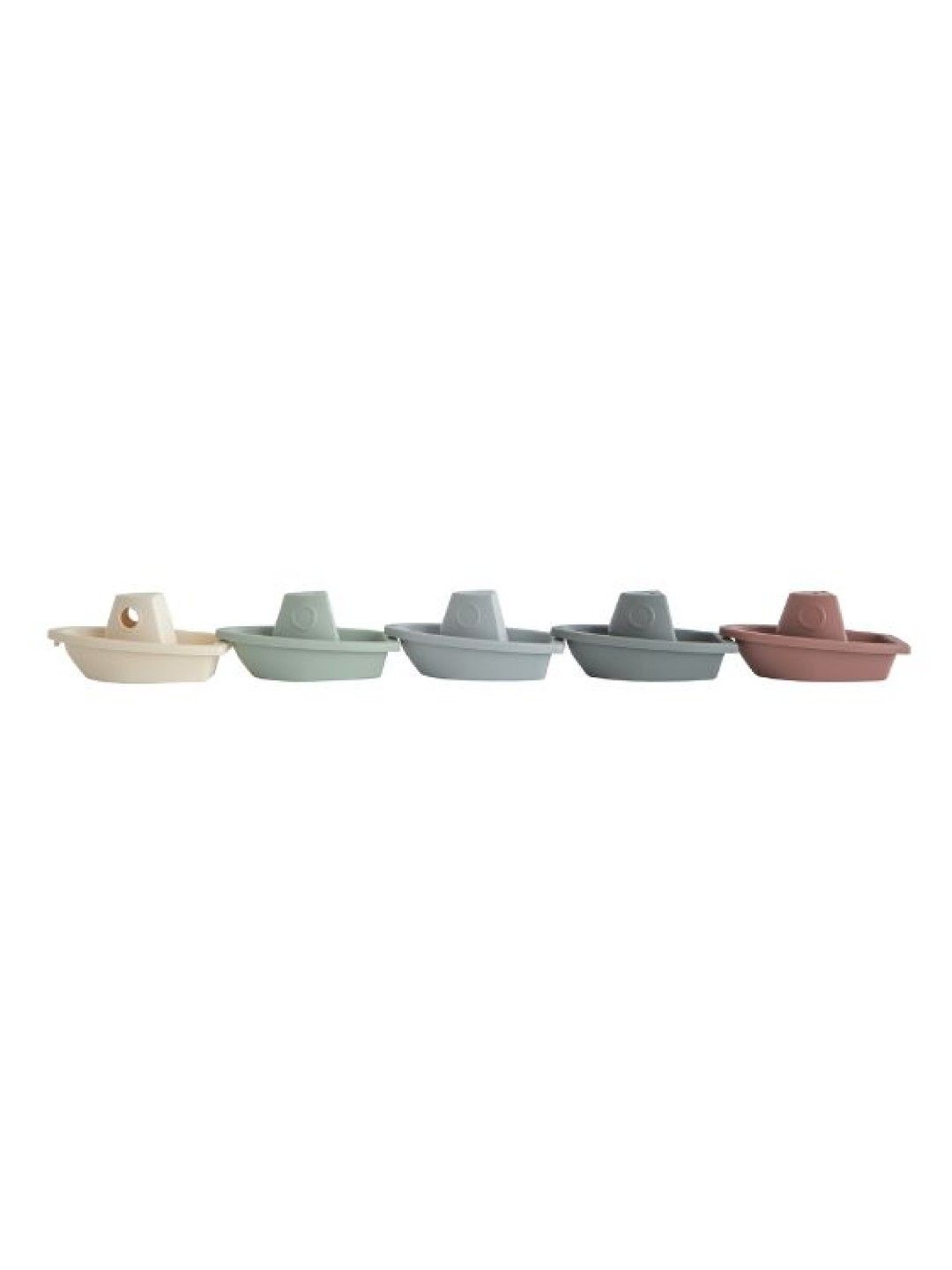 Mushie Bath Boats Toy (One Color Set- Image 2)