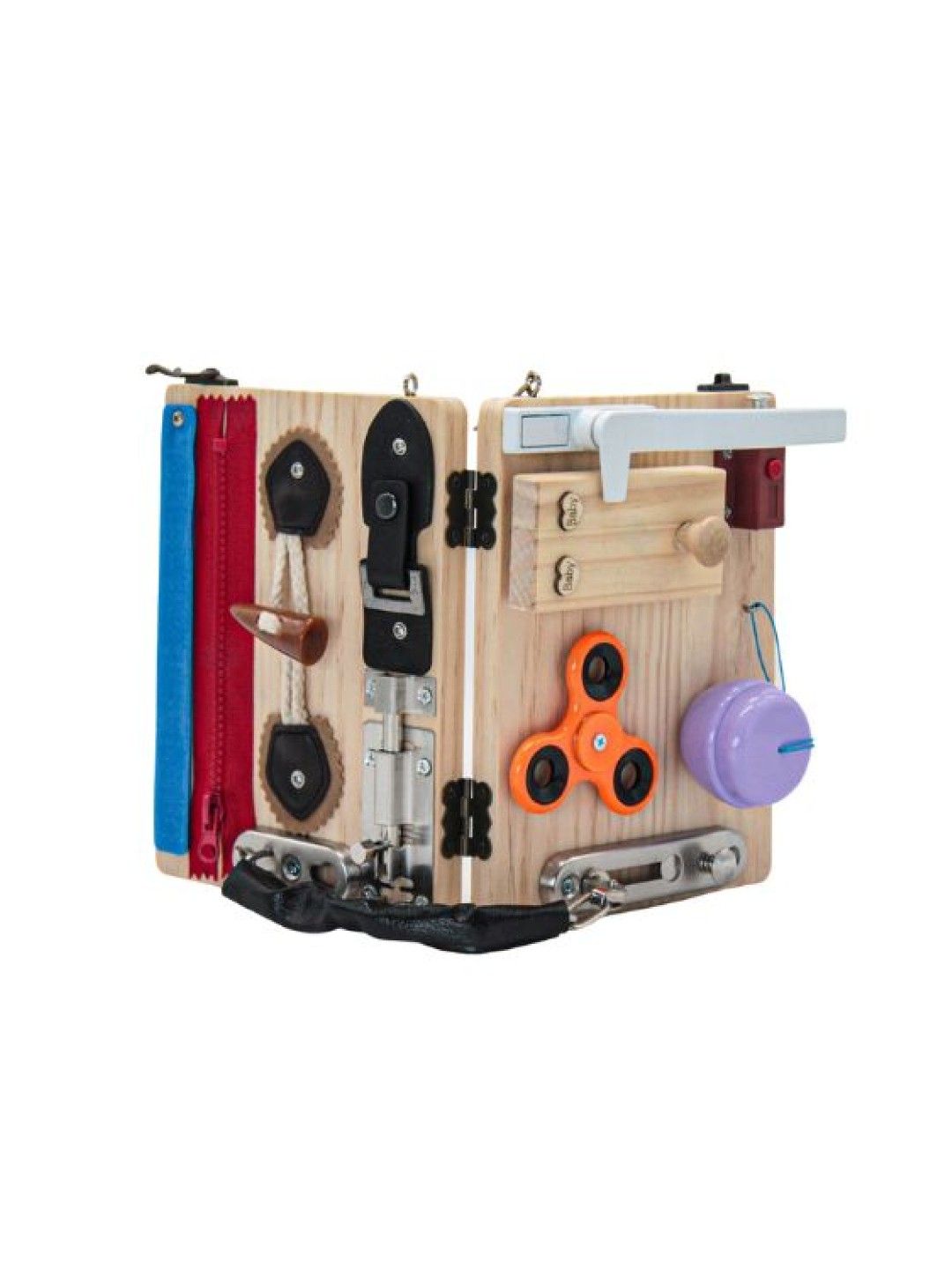 Healthcare Depot Busy Board for Toddlers: Lock Box Edition (No Color- Image 1)