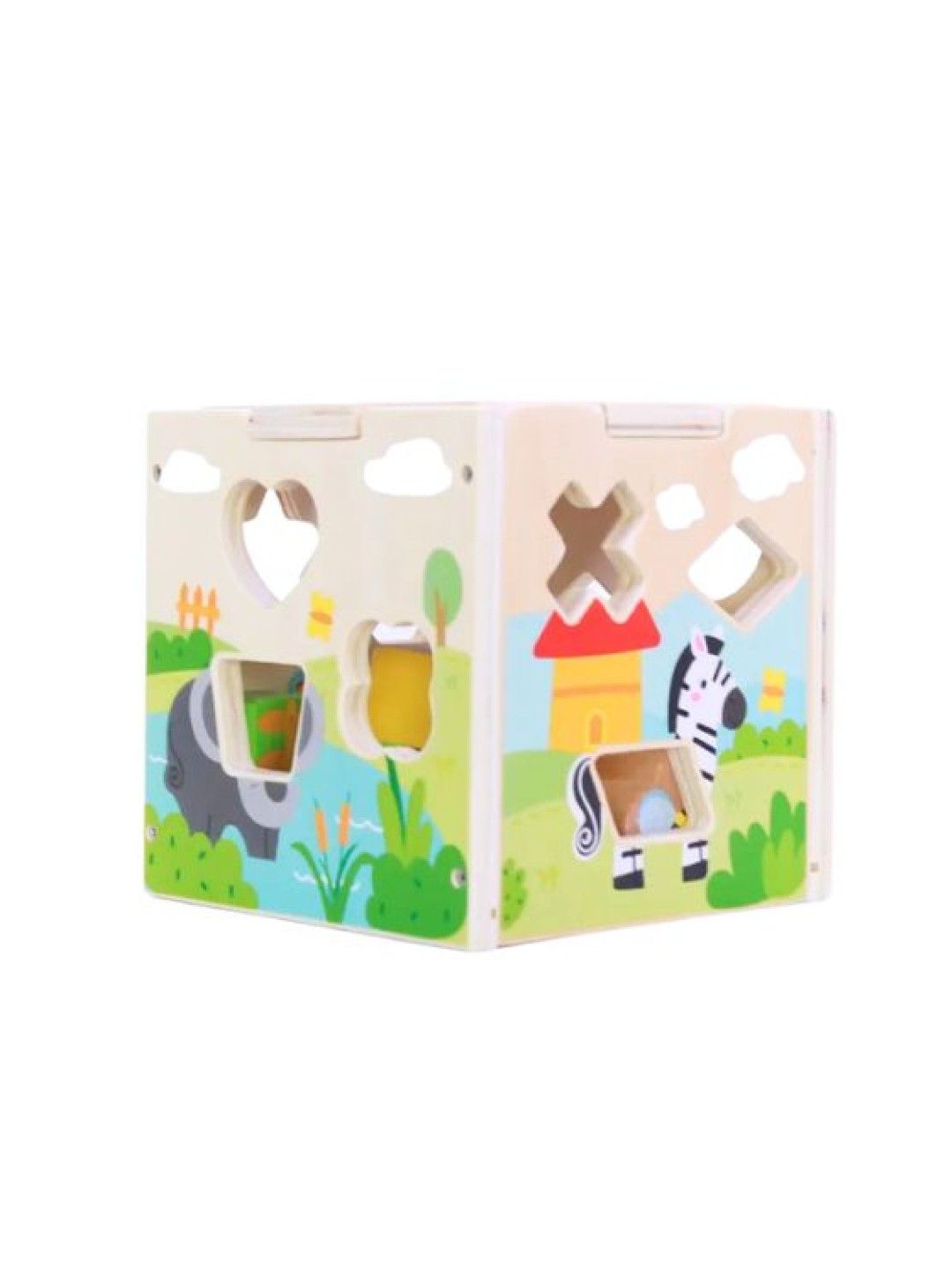 Healthcare Depot Animal Shape Sorter Wooden Box (No Color- Image 2)