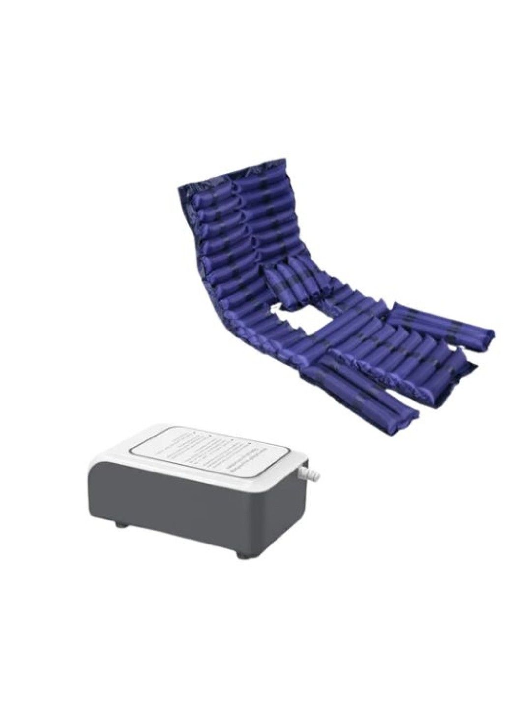 Healthcare Depot Anti-Decubitus Air Mattress w/ Pump & Easy Access Panel (Dark Blue- Image 2)