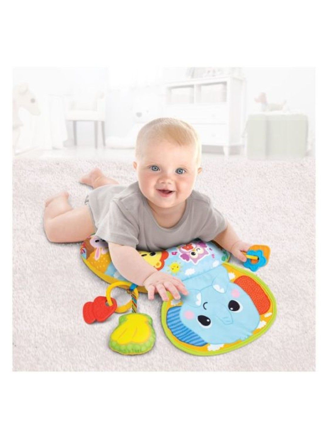 winfun Jungle Fun Tummy Time Pillow (No Color- Image 2)