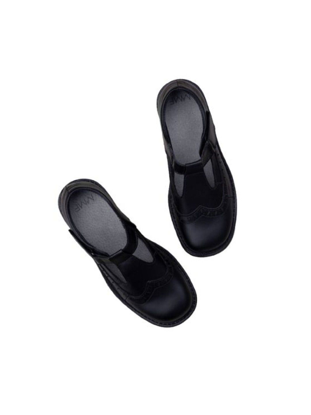 Meet My Feet Casey School Shoes (Black- Image 2)
