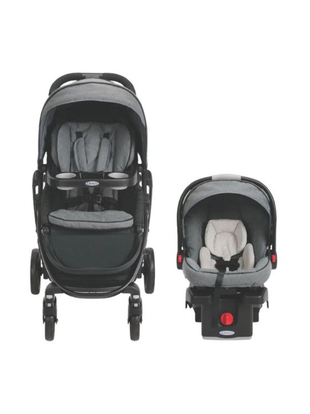 Graco Mode Click Connect Travel System Stroller with Car Seat - Downton (No Color- Image 2)