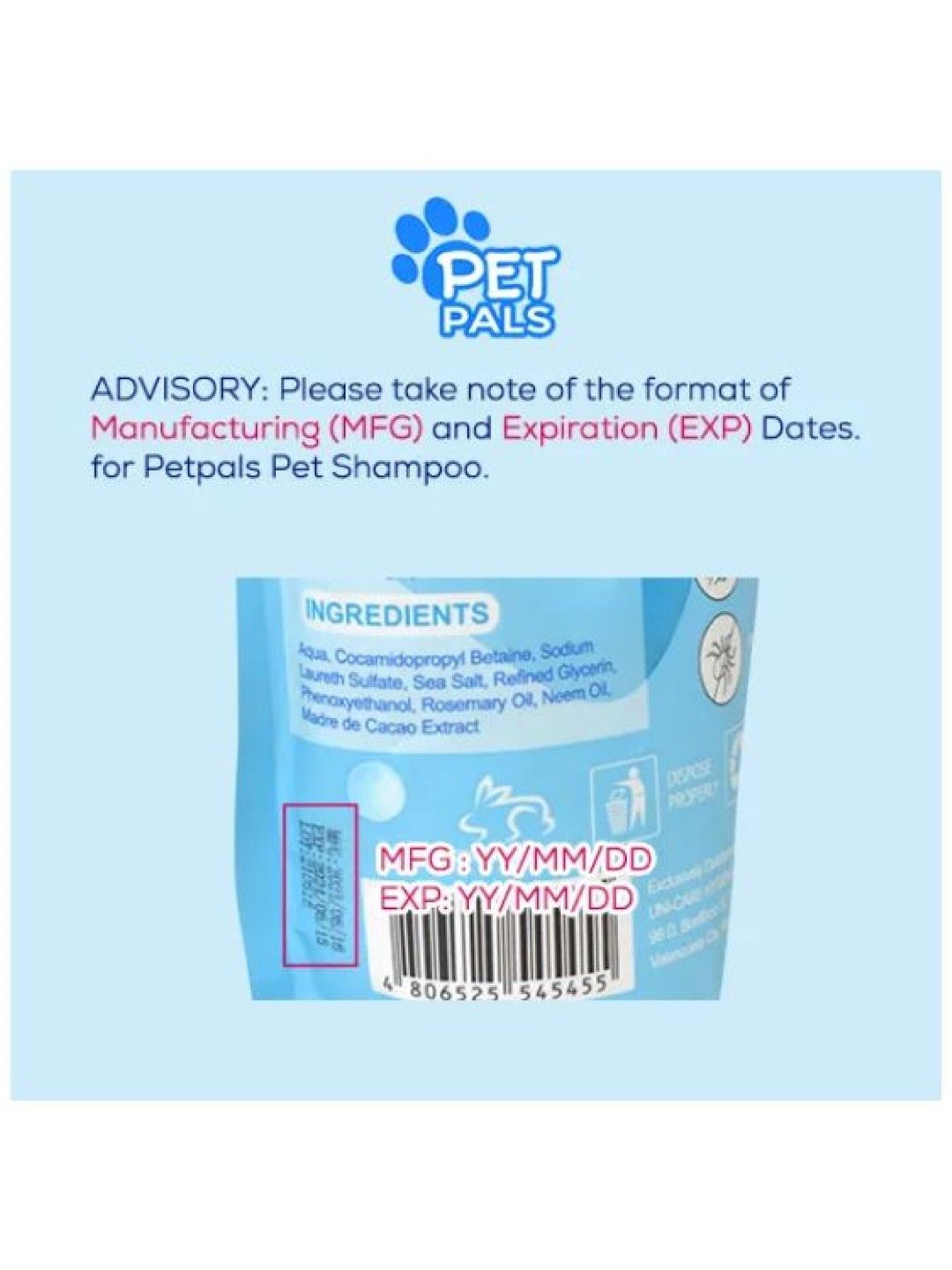 Petpals Flea and Tick Pet Shampoo 500ml (1-Pack) (No Color- Image 2)