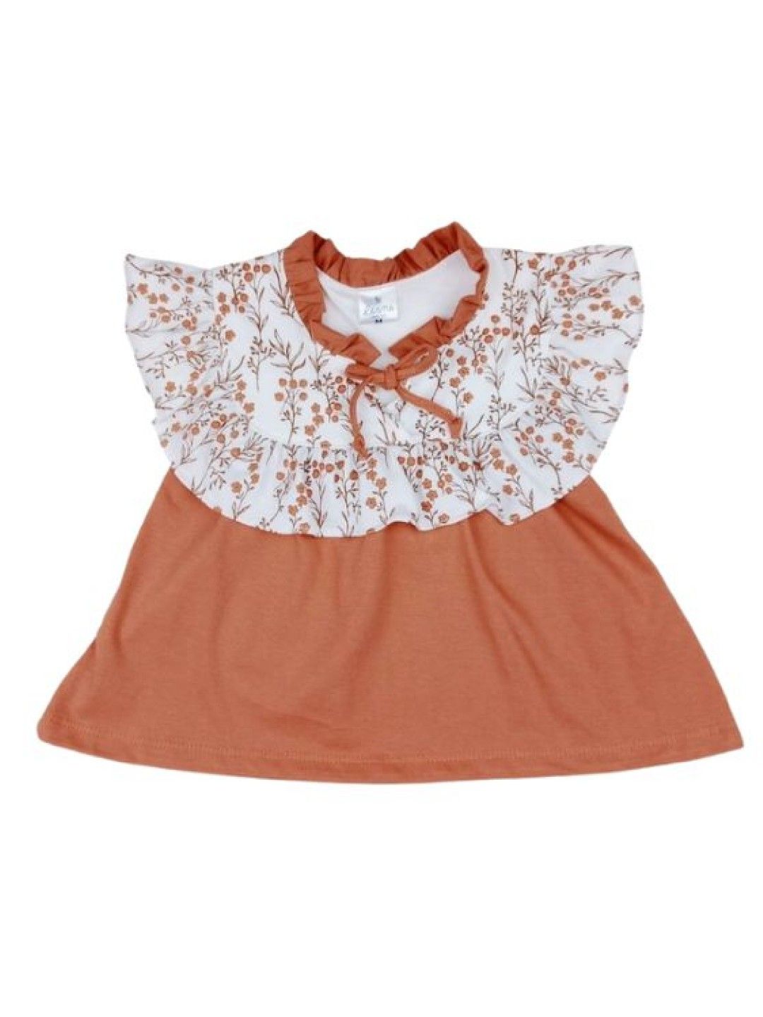 Looms Infant Girls Bowed Short Dress with Panty Set - Paraluman Collection (No Color- Image 2)