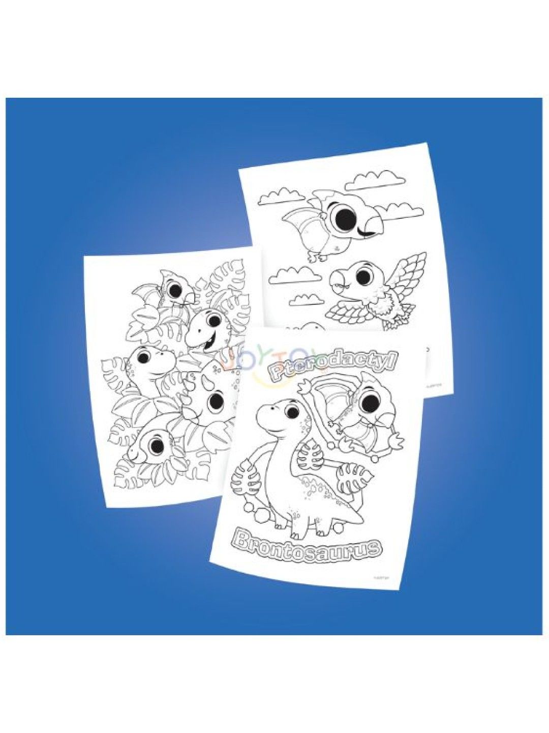 Joytoy Dino World Coloring Book (No Color- Image 2)