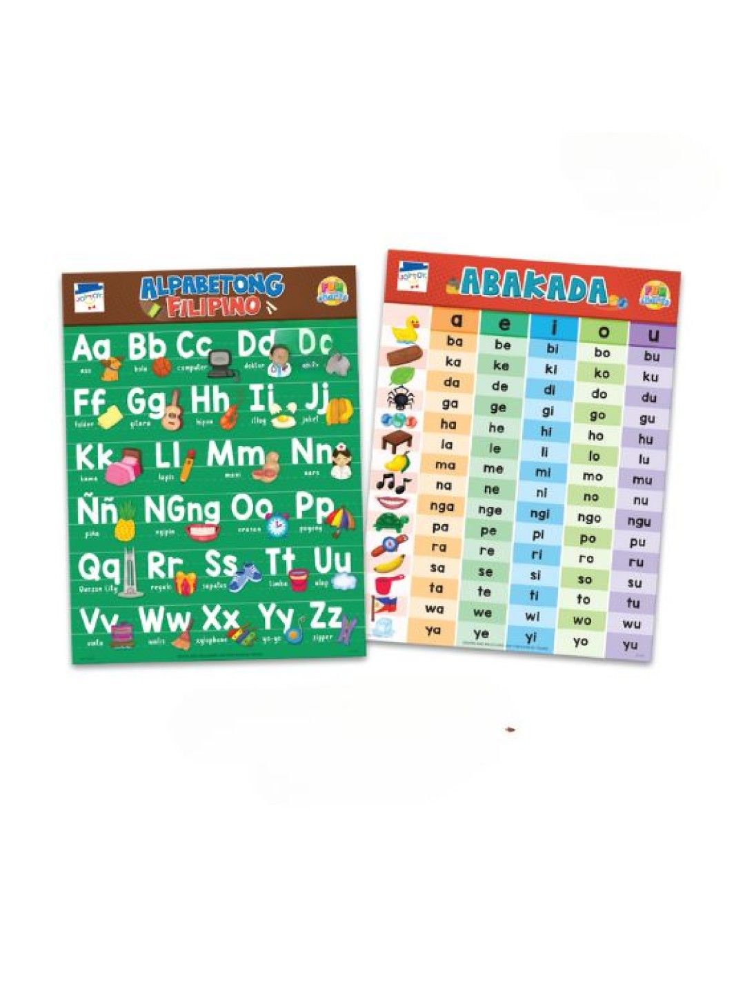 Joytoy Alpabetong Filipino and Abakada Fun Charts | edamama