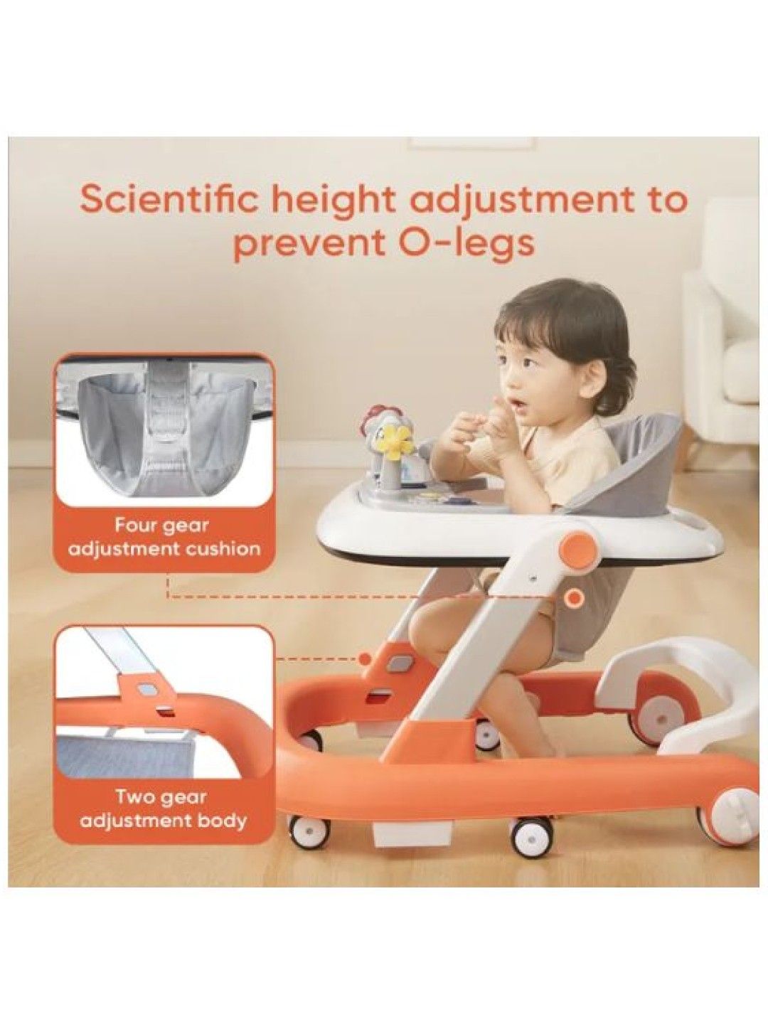 Yoboo Toddler Training Walker (No Color- Image 2)