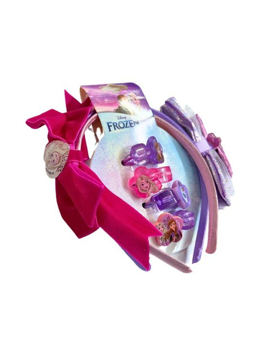 Disney Frozen Headband and Pony Tail Hair Accessories Set (No Color- Image 2)