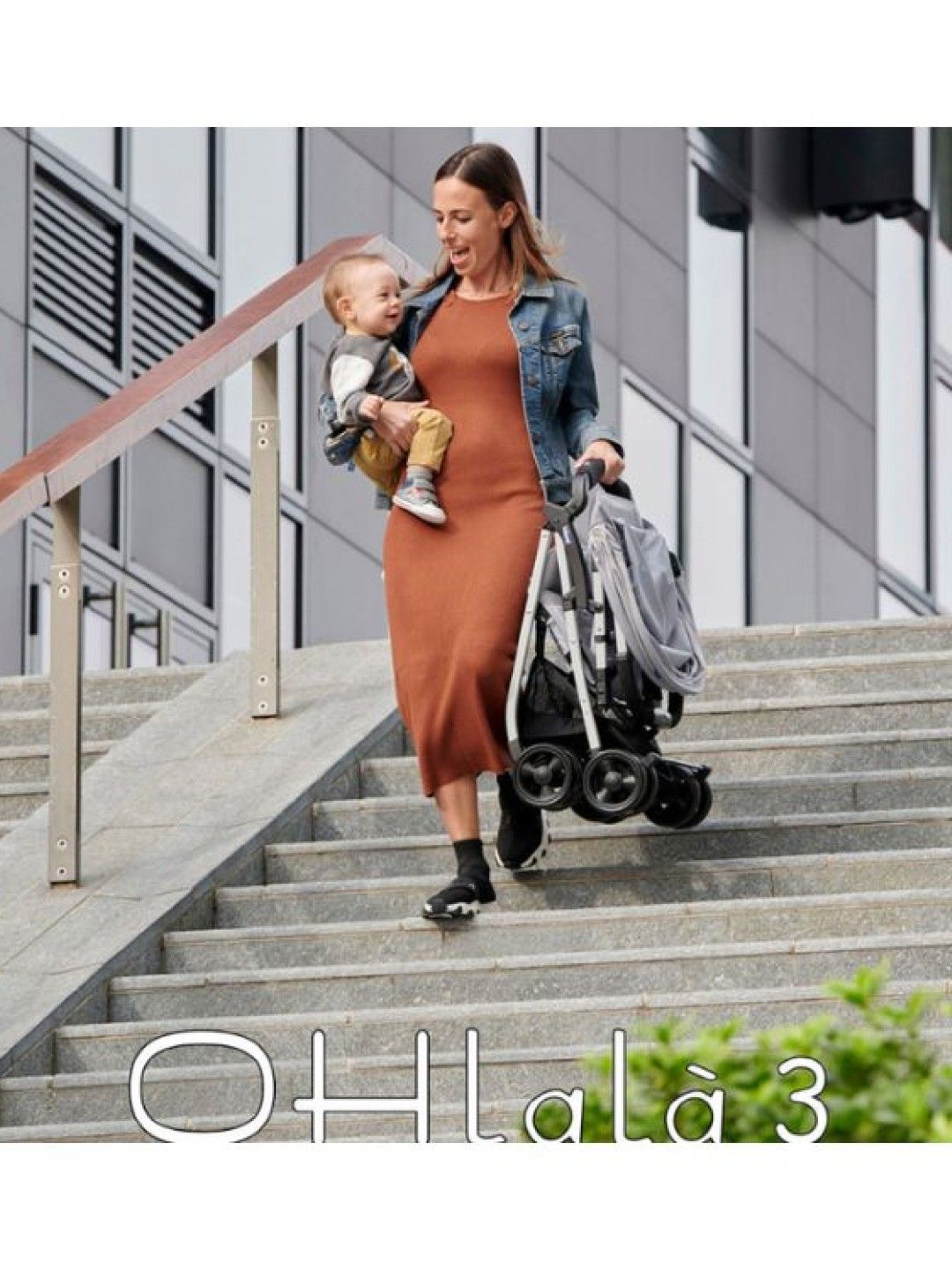 Chicco Ohlala Stroller 3 (Jet Black- Image 2)