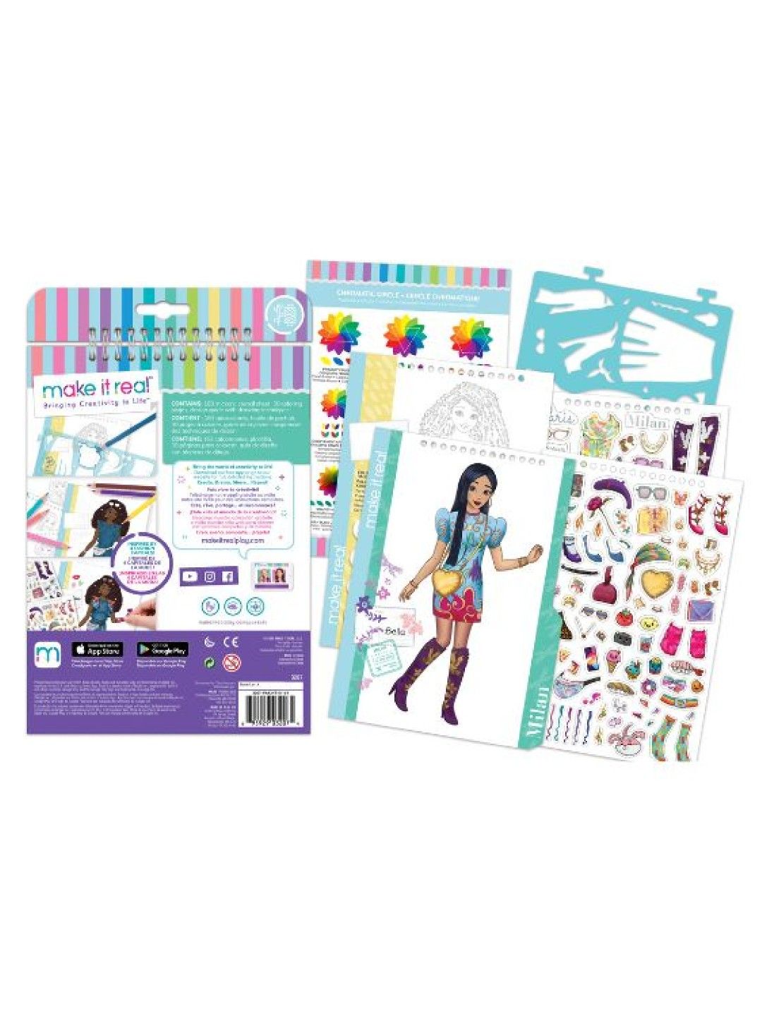 Make It Real City Style Sketchbook (No Color- Image 2)